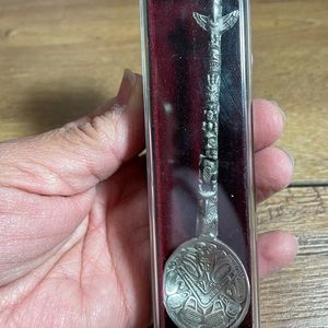 Bama Canada Northwest Totem Motif Souvenir Spoon